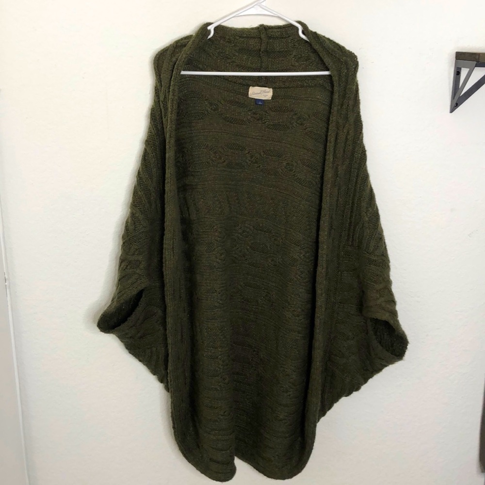 Knitted Circle Cardigan